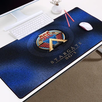 

Mairuige TV Show Stargate Earth SG1 Logo Pattern Mousepad Mice Ma Pad Table Desk Pc Computer Mat Gaming Mousepad for Lol Csgo