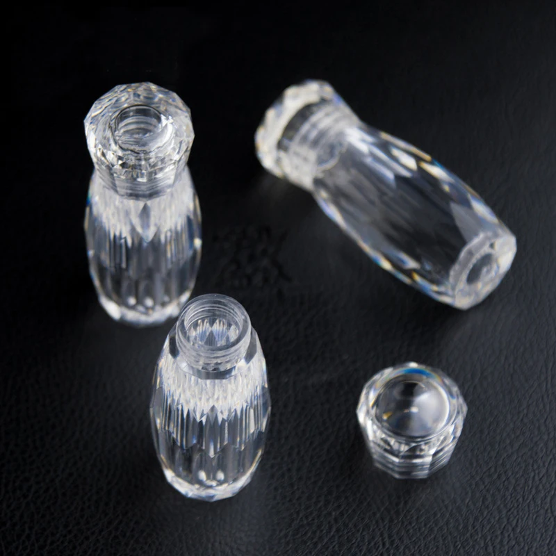 

2pcs 5ML acrylic sequin dispensing box Cream lotion Essence empty bottle MS new material Diamond cream bottle wholesale BQ231