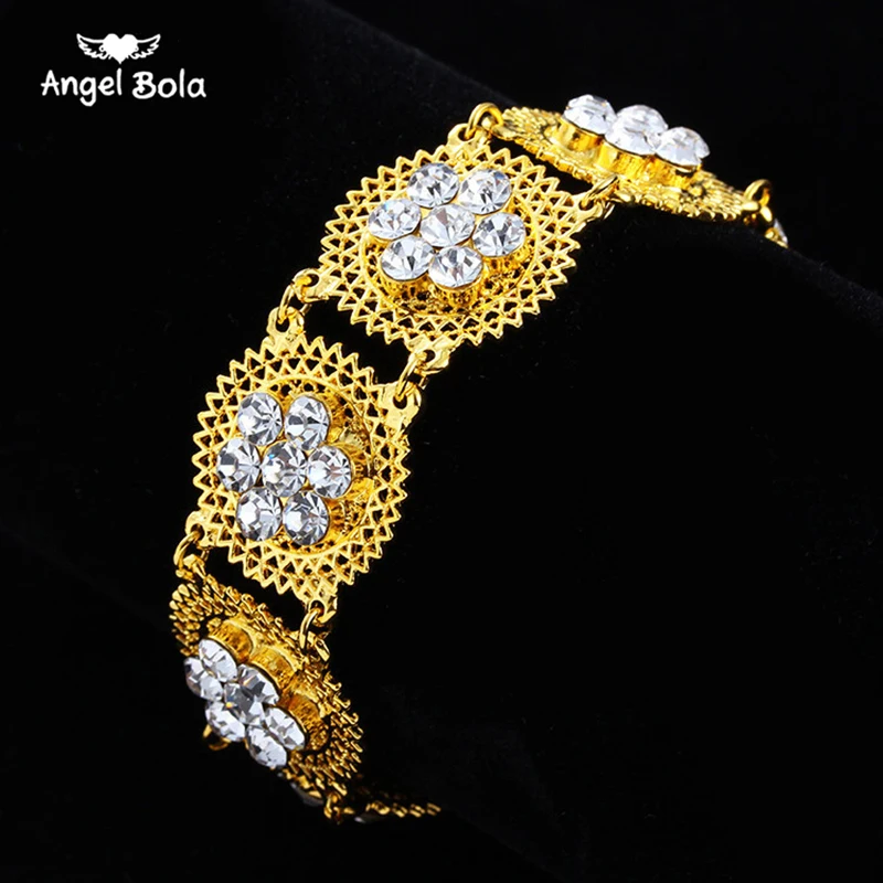 

Turke Coin Bangles for Women's, Turk Coins Charms Allah Bracelet Rhinestone,The Middle East Africa Jewelry Arab Men