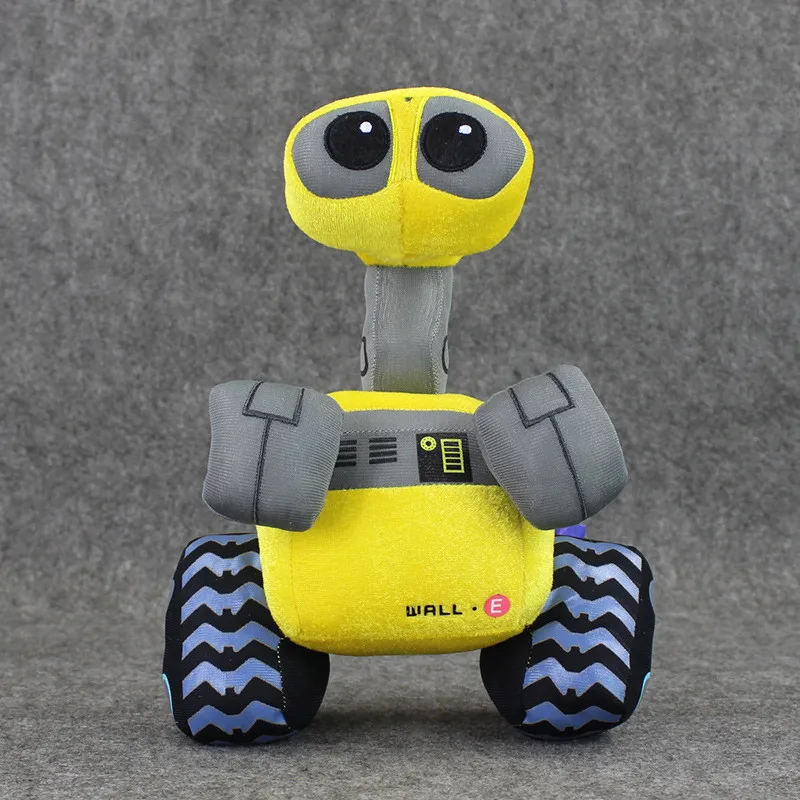 Высокое качество ВАЛЛ-фильм Плюшевые 28 см Wall E Робот Плюшевые Валле плюшевые игрушки