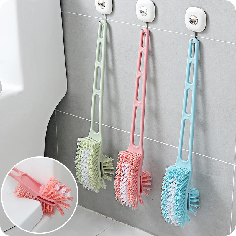 1pc Bathroom Toilet Cleaning Brush Household Long Handle Brush Toilet