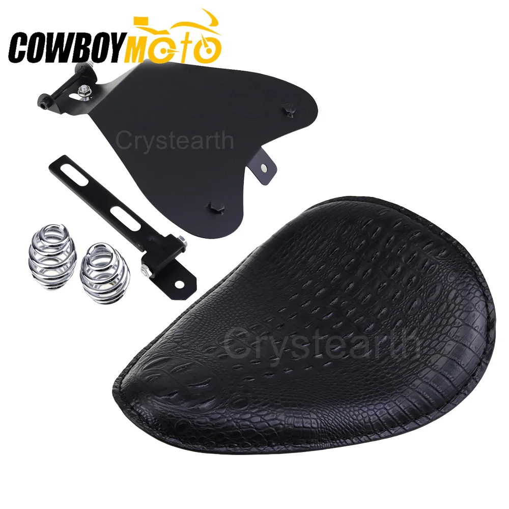 

Motorcycle Solo Seat /Solo Seat Baseplate /Springs /Bracket Sitting Cushion Mounting Kit For Harley Sportster Bobber Chopper