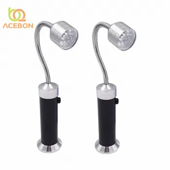 

ACEBON 2pcs Magnetic Base Adjustable Use Battery Super Bright Barbecue BBQ Reading Light Gooseneck LED Lights Outdoor lighting