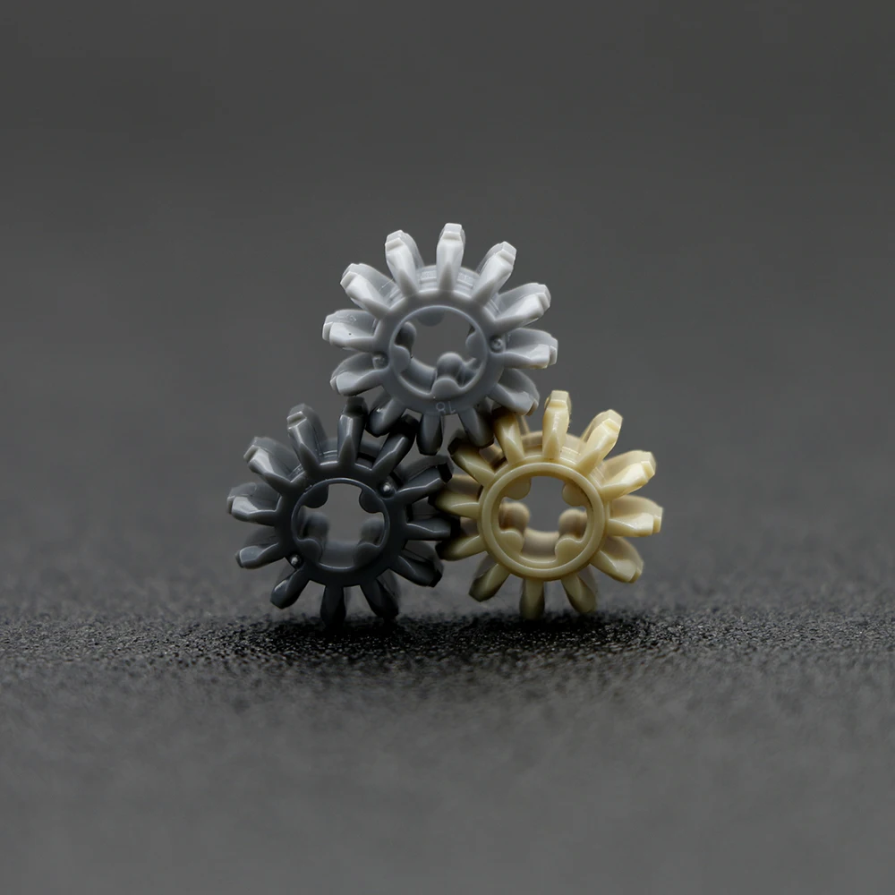Technic MOC Gear Cross Shaft Z12 Tooth Wheel Free Creative DIY Toys Compatible With LegoINGlys Technic Building Blocks Wholesale
