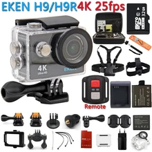 Action Camera 100% Original eken H9R / H9 4K WiFi Action Sport Camera Helmet Video Cam Underwater waterproof Sport Camera