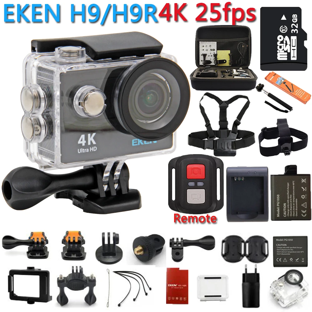Action Camera 100% Original eken H9R / H9 4K WiFi Action Sport Camera Helmet Video Cam Underwater waterproof Sport Camera camera : image Action Camera 100% Original eken H9R / H9 4K WiFi Action Sport Camera Helmet Video Cam Underwater waterproof Sport Camera camera