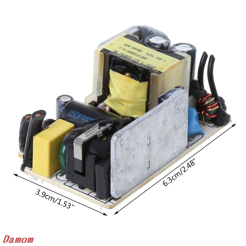 AC-DC 15 в 2A Адаптер Блок питания монтажная плата импульсный модуль питания XinP