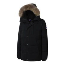 2017 Brand New Waterproof Mens thick CARSON PARKA big coyote fur real feather down short coat