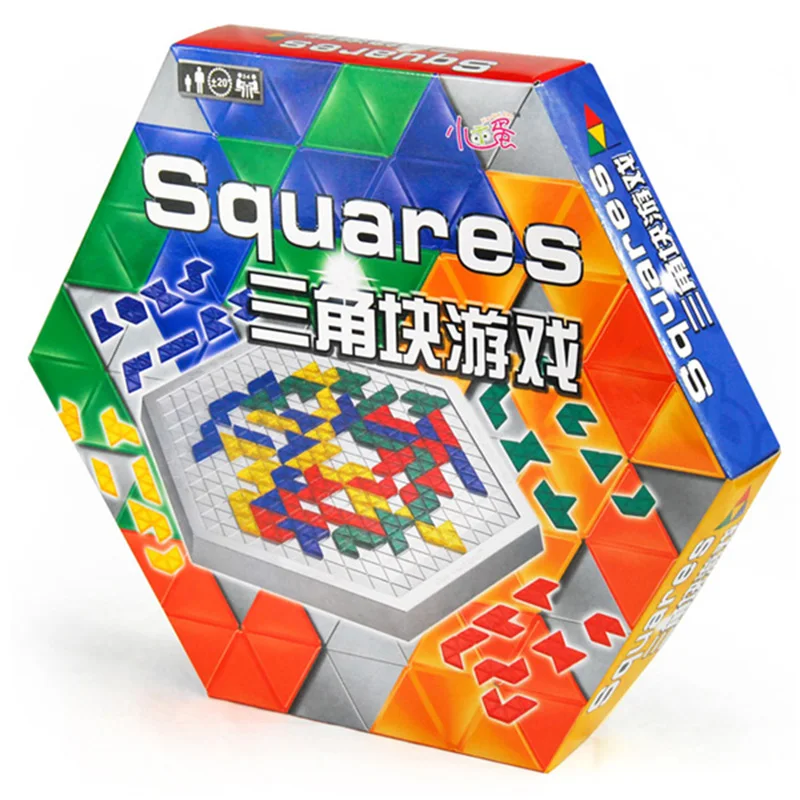 

486 Squares Game Blokus Hexagonal Version Board Game Educational Toys