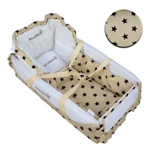 Колыбели детская туристическая детская кроватка из хлопчатобумажной ткани портативный складной детский шезлонг 70*35*21 см кровать кроватка Горячая Новинка