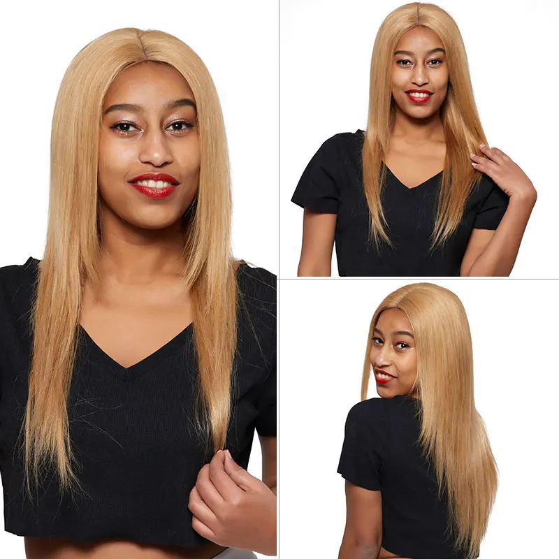 Colored-#27-Honey-Blonde-Bundles-Straight-Human-Hair-Weave-Bundles-100%-Peruvian-Hair-Extensions-Shining-Star-Thick-Weft-NonRemy-(57)