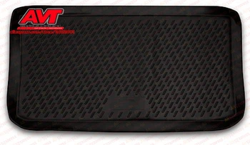 

Trunk mats for Chevrolet Spark 2010- hatchback 1 pcs rubber rugs non slip rubber interior car styling accessories