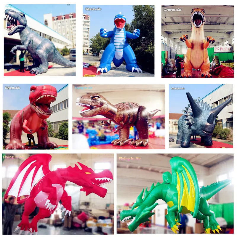 Inflatable dinosaur1_