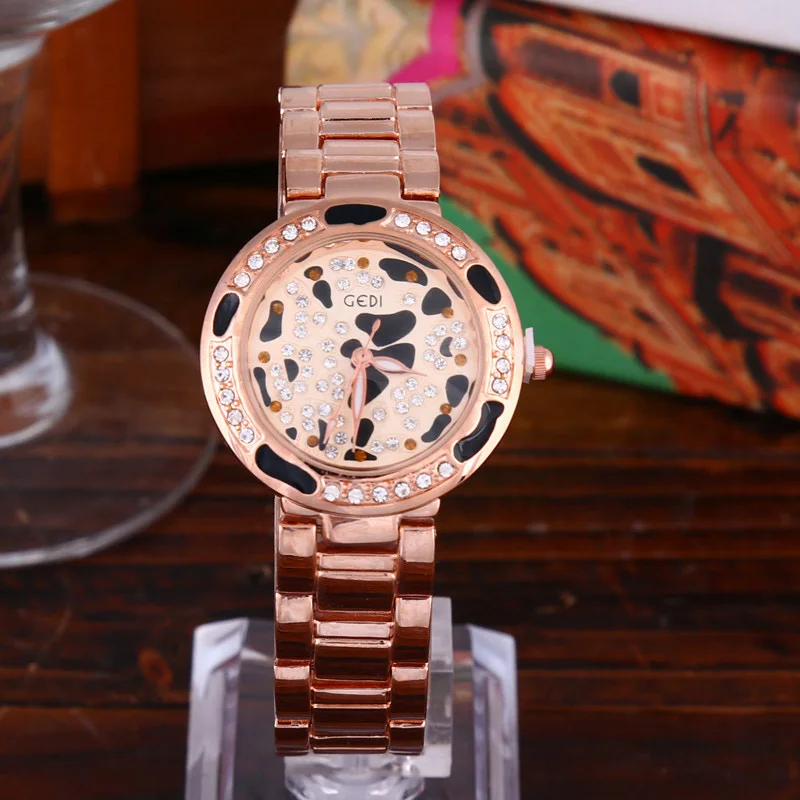 

Luxury Women Watches Stainless Steel Bracelet Rhinestone Quartz Ladies Watch Women Female Clock Montre Femme Relogio Feminino