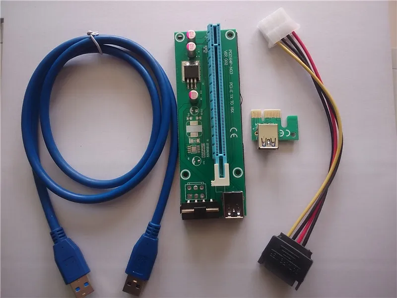 PCI e 1x до 16x слот адаптер переходная карта совместима с express 4x 8x для графической