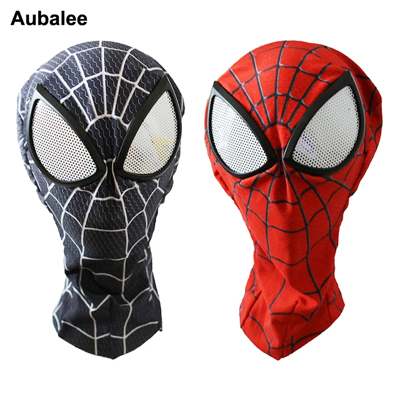 Máscara De Halloween Mascarillas De Araña Superhéroe... Máscara De Halloween Mascarillas De Araña Superhéroe...