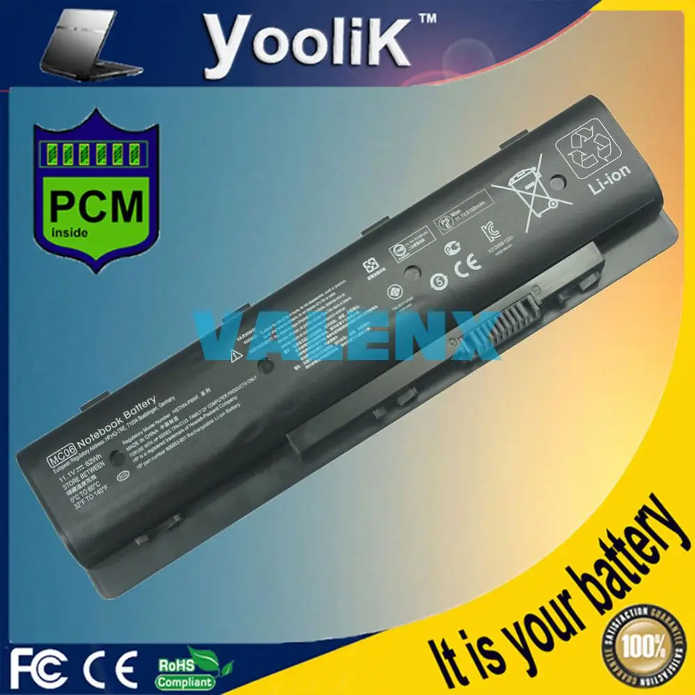Новый аккумулятор для ноутбука hp ENVY 15-ae100 17-n000 HSTNN-PB6L PB6R MC04 MC06 MC06062 N2L86AA TPN-C123 |
