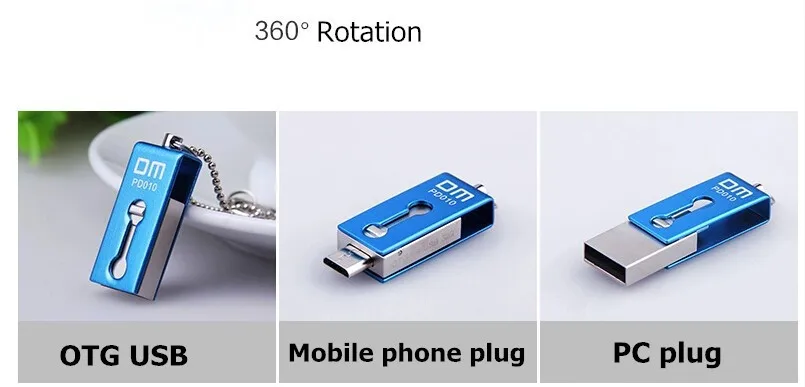 DM PD010 16 ГБ 32 ГБ OTG USB флеш-накопители смартфон планшетный ПК Внешний накопитель микро-накопитель карта памяти Usb