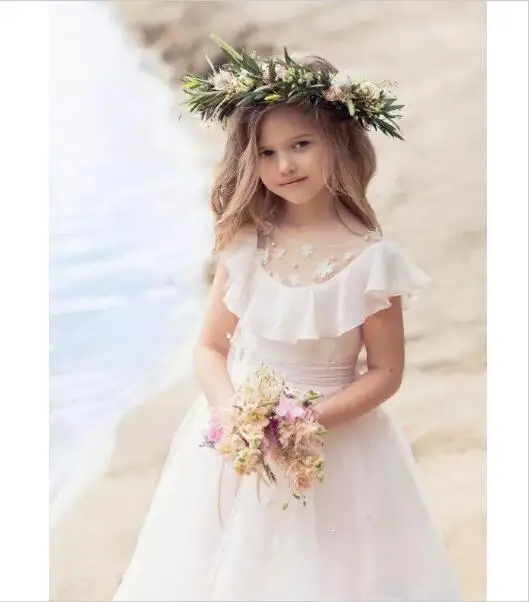 bohemian flower girl
