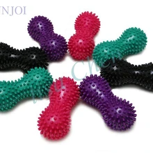 165*70 мм Массажный мяч с шипами, арахисовый шар, триггер, точечный, для тела, для йоги, релиз, для мышц, усталость, инструмент для кроссфита, мягкий, полый