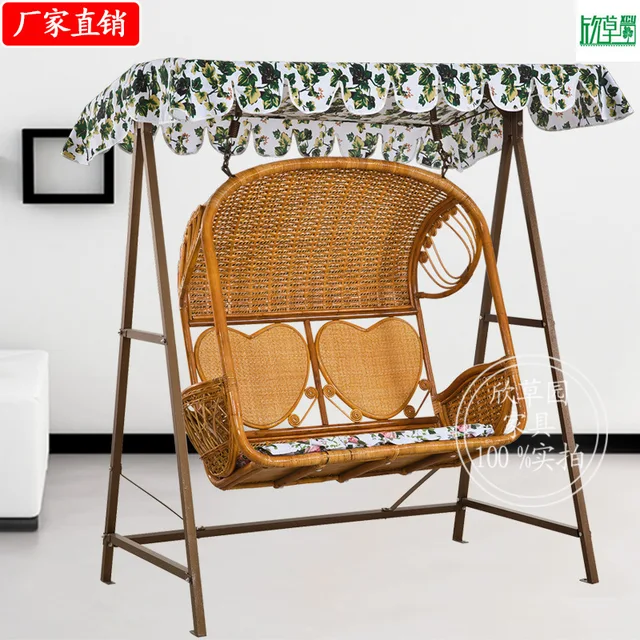 True Vine Double Hammock Rattan Basket Chair Swing Hanging True Vine Double Hammock Rattan Basket Chair Swing Hanging Indoor Courtyard Outdoor Leisure