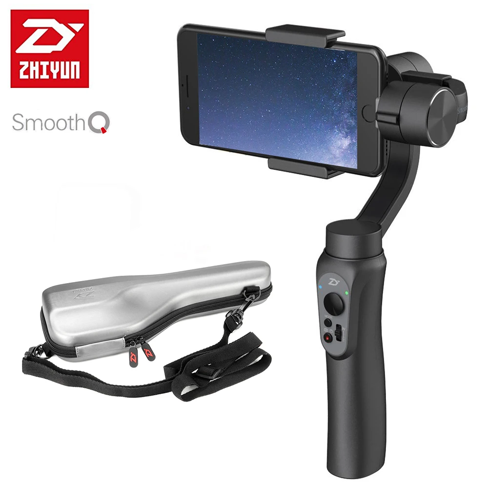 bilder für Zhiyun Glatt Q Handheld 3-Axis Gimbal Stabilizer 2000 mAh Batterie für Smartphone iPhone 7 Plus 6 S 6 Plus Samsung S7 S6 PK Feiyu bilder für Zhiyun Glatt Q Handheld 3-Axis Gimbal Stabilizer 2000 mAh Batterie für Smartphone iPhone 7 Plus 6 S 6 Plus Samsung S7 S6 PK Feiyu