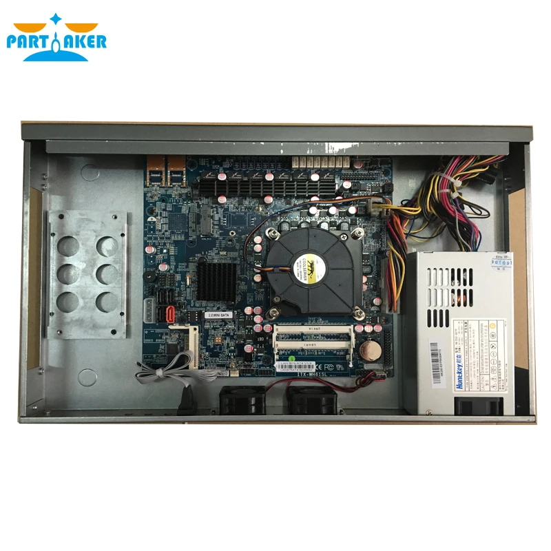 Причастник R15 Intel i5 4430 6 Ethernet тип шкафа 1U сетевой маршрутизатор с 4G RAM 128G SSD