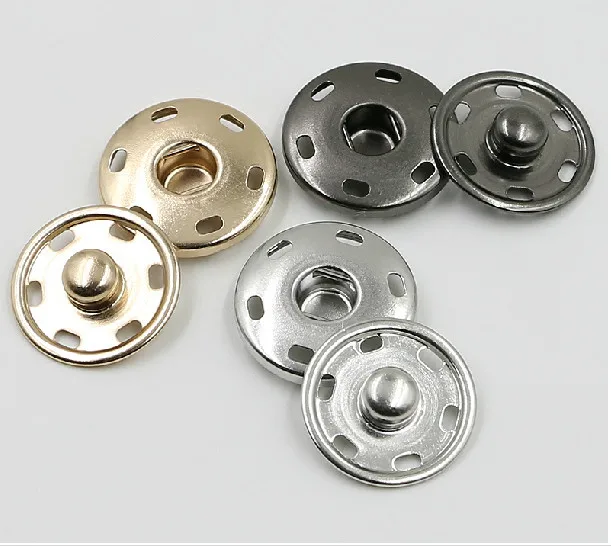 metal brass press snap button fastener studs garment sewing on
