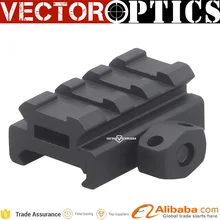 10 шт. Вектор Оптика Компактный прозрачный Алюминий Крепление Пикатинни Riser с 3 слота 0.5/0.83/ 1 дюймов профиль 40 мм 1.6 дюймов