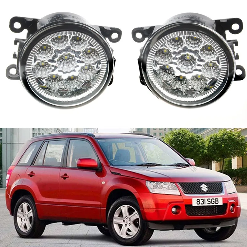 

1 Pair CCC E2 3000-6000K LED Fog Lamps For Suzuki Jimny FJ Closed Off-Road Vehicle 1998~2014 Auto Accessories Driving Fog Lights