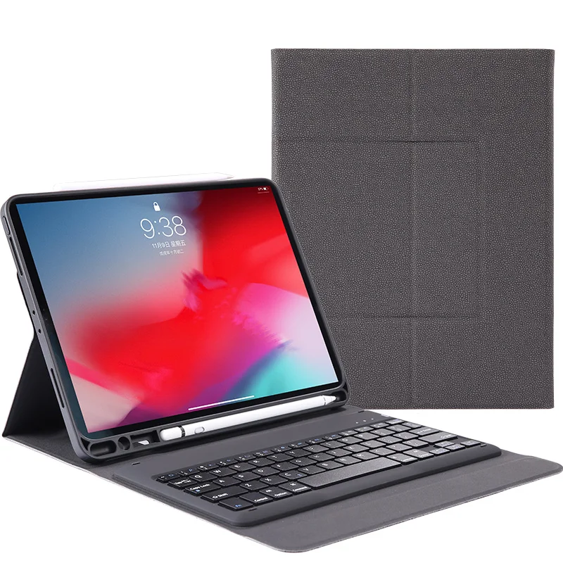 Чехол для iPad Pro 12 9 2018 Новый ультратонкий чехол с беспроводной Bluetooth клавиатурой