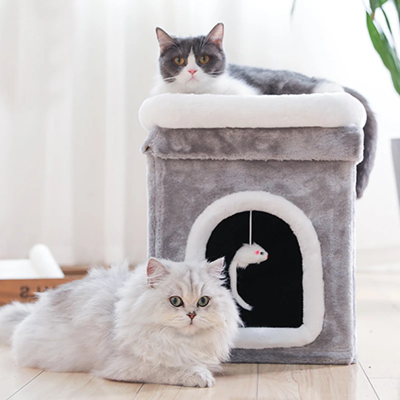 

Cat Paly Furniture Scratchers House Scratching Post Protecting Grinding Claws Cats Scratcher Toy Accessories Supplies Products