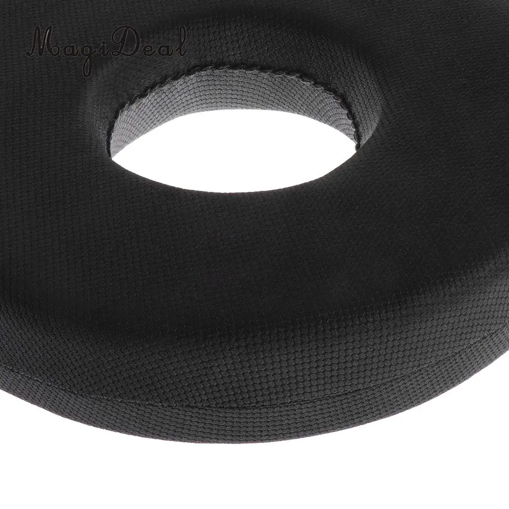 MagiDeal Foam Cushion Wheelchair Seat Bedsore Hemorrhoids Pillow Round 30x11cm Gray