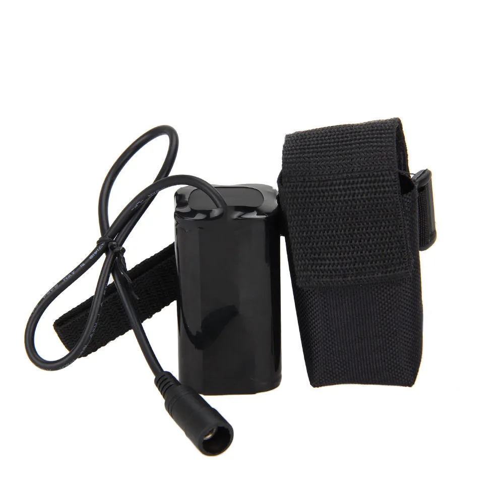 Excellent 8.4V USB Rechargeable 12000mAh 4X18650 Battery Pack For Bicycle light Bike Torch 1