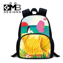 -6 School Bags Funny Gravity Falls Schoolbag For Baby Boys Mini Girls Book Bag Kids Mochila Infantil