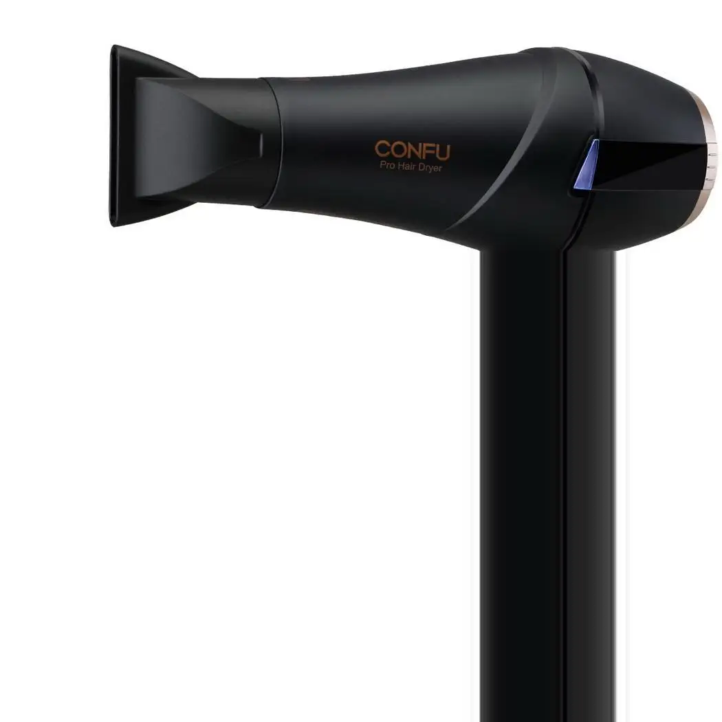

Professional Hot and Cold Negative Ionic Light Indicator 2.53m Black 1875W 18.5m/s Fast Yes Drying Hair Dryer