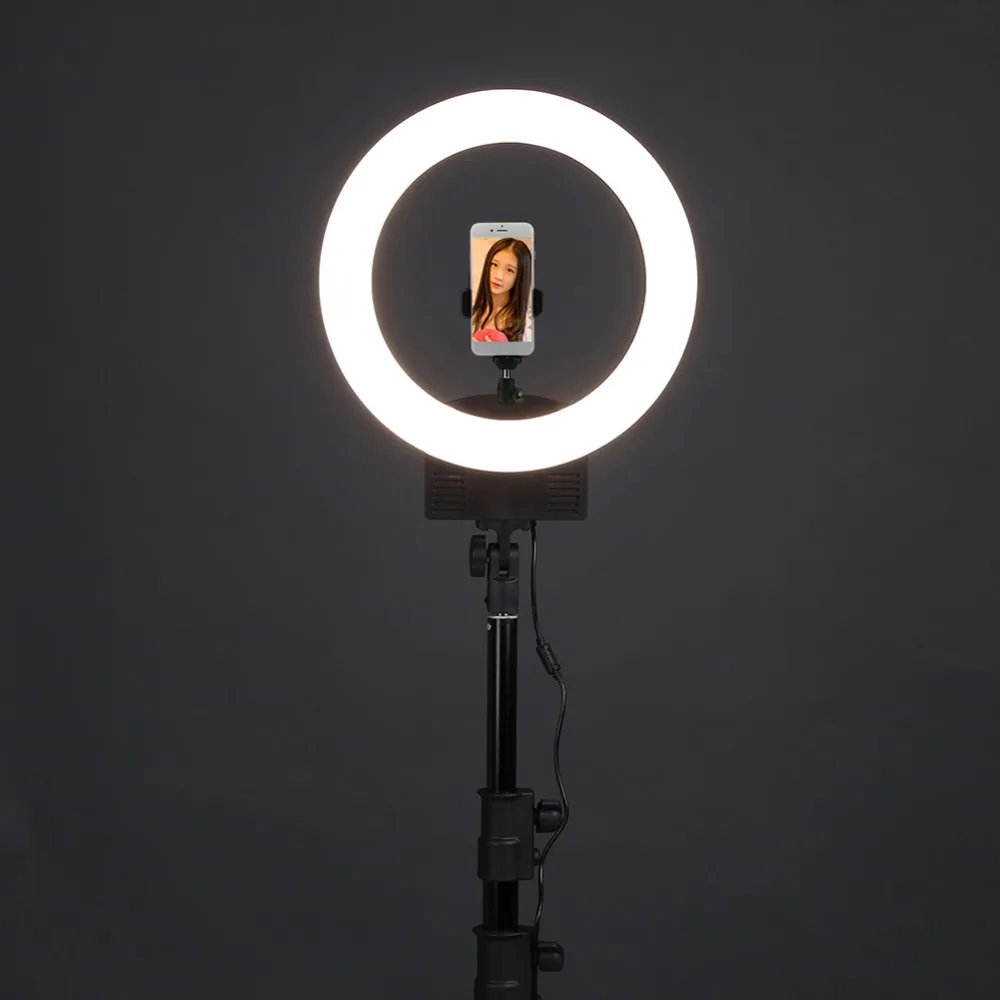 

RL-560D Camera Photo Studio Phone Video 36W 240pcs LED Ring Light 5500K Photography Dimmable Ring Lamp 110V-240V 50HZ/60HZ
