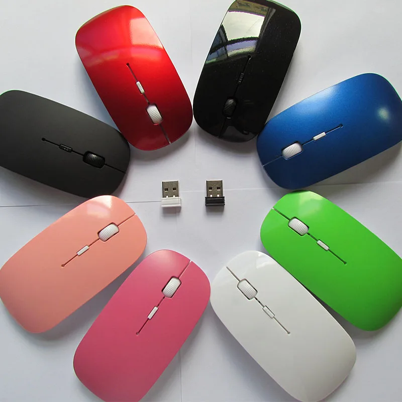 Оригинальная портативная мини USB мышь 1600 dpi, беспроводная мышь, эргономичная оптическая игровая мышь Sem Fio для ПК, компьютера, ноутбука, Pro Gamer
