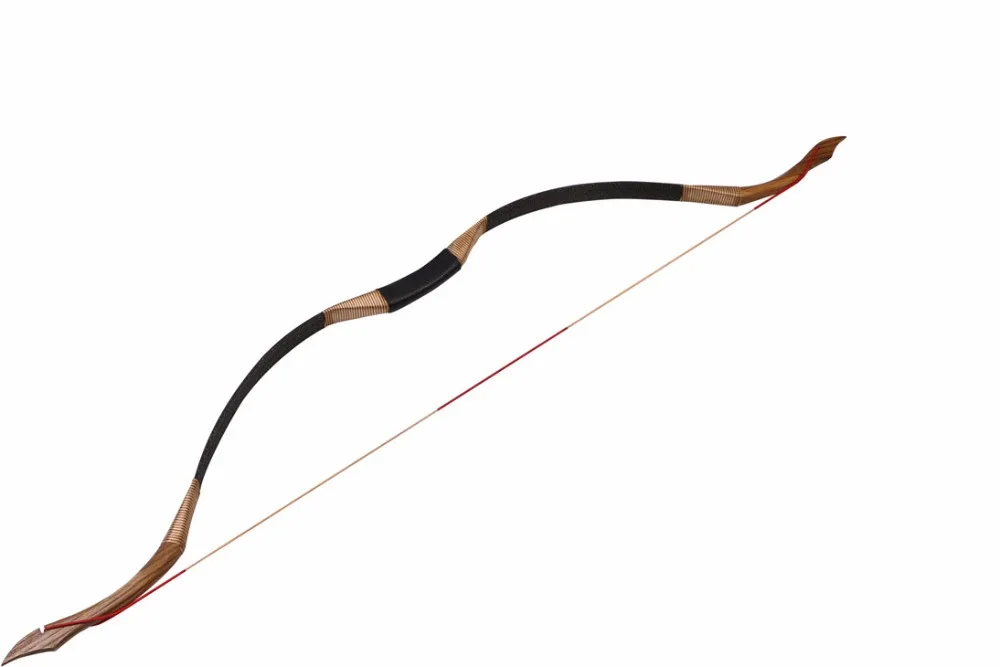 

Archery traditional bow Wooden laminated Recurve 45lbs for Archery bow and arrow Hunting Training