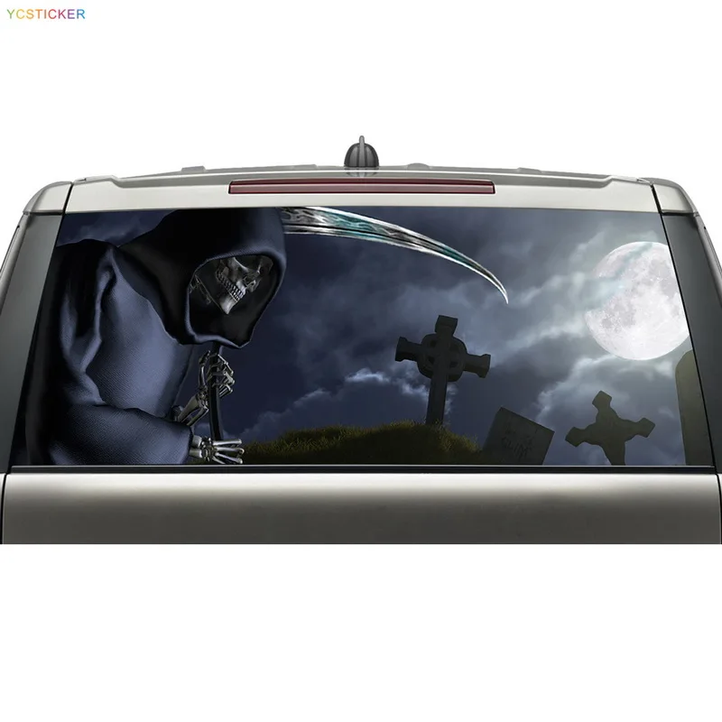 ПВХ автомобильные аксессуары 3D принтом животного Орел наклейки для грузовых