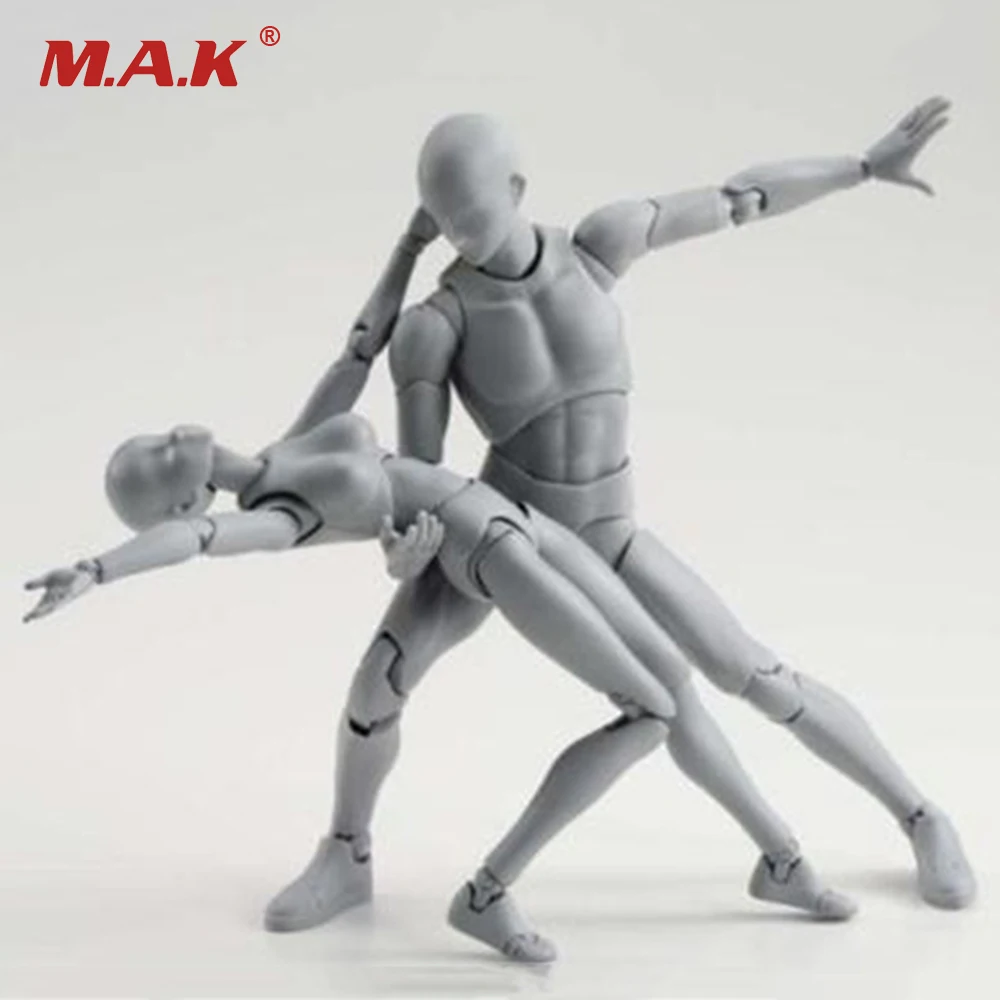 BODY KUN/Боди CHAN BODY-chan body-kun серый цвет Ver. Черная ПВХ фигурка Коллекционная модель игрушки