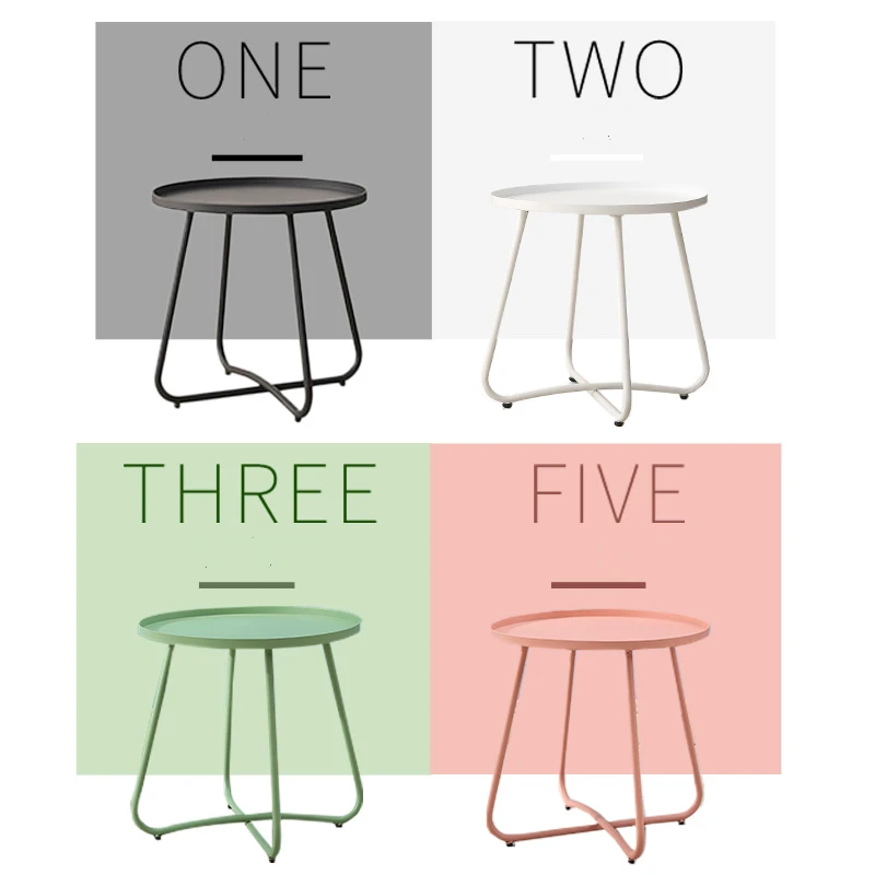 Small Tea Table Simple Mini Small Family Economy Modern Simple Creative Circular Side Table Small Tea Table Simple Mini Small Family Economy Modern Simple Creative Circular Side Table