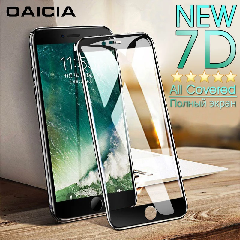 

9D Protective Glass For iPhone 6 6S 7 8 Plus X Glass on iPhone 7 6 8 X XR XS MAX Screen Protector iPhone 7 6 Screen Protection X