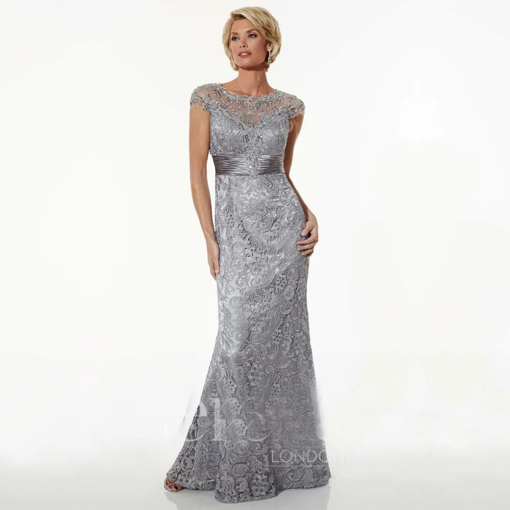 Wedding Silver Formal Dresses online get cheap silver formal dresses aliexpress com alibaba group vestido de festa women elegant open back lace evening dress 2015 mermaid long