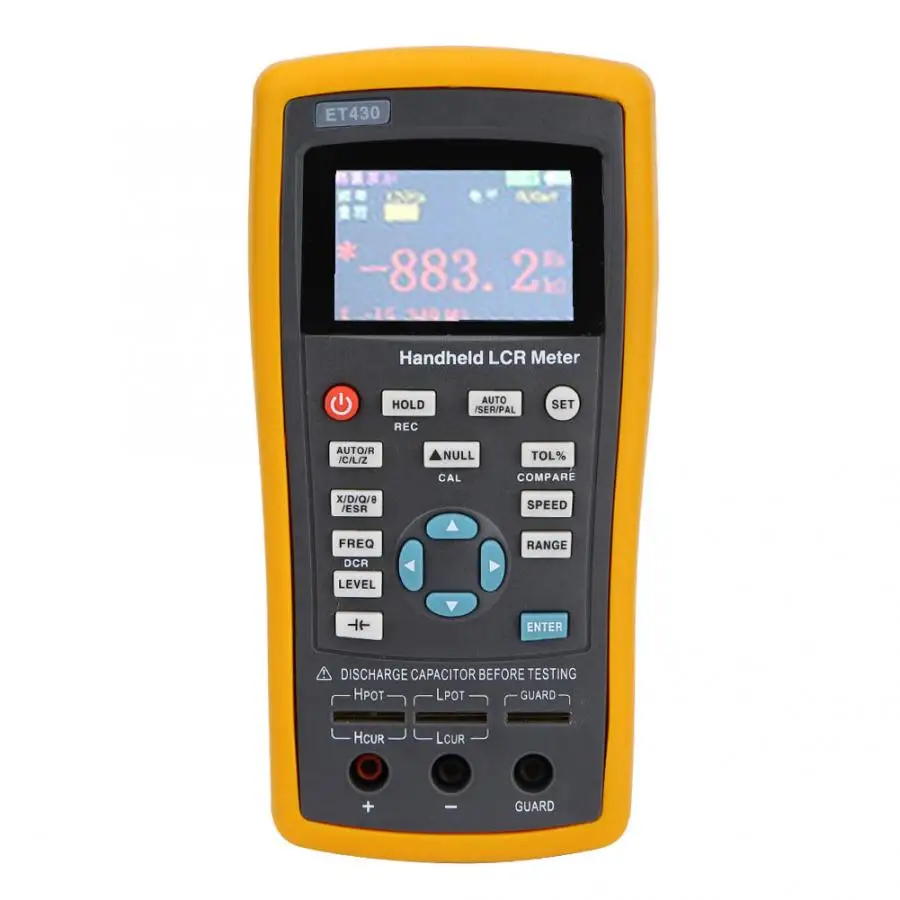 

Multifunction Handheld Digital Resistance Inductance Capacitance Meter Tester 100~240V Digital Inductance Meter