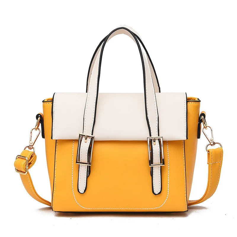 

Women's bag Europe and the United States new ladies big bag large capacity PU leather Messenger shoulder bag handbag