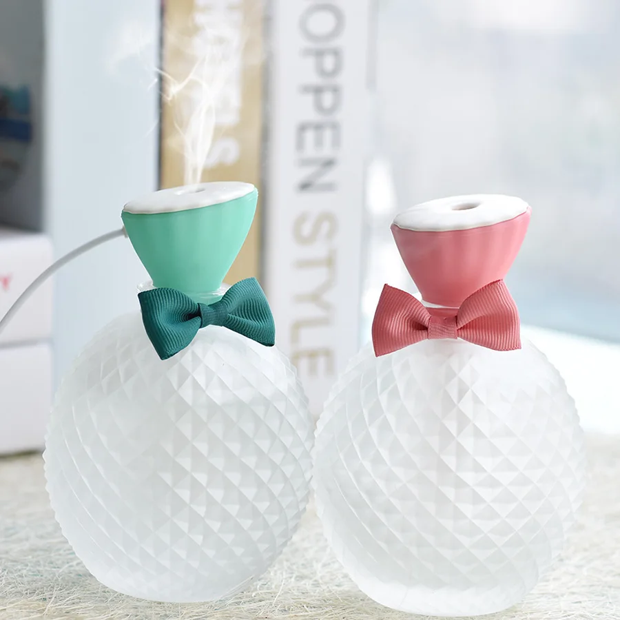 

Mini USB Air Humidifier 310 ml Mist Maker Crystal Ultrasonic Mini Charging Aroma Essential Oil Diffuser Aromatherapy For Home