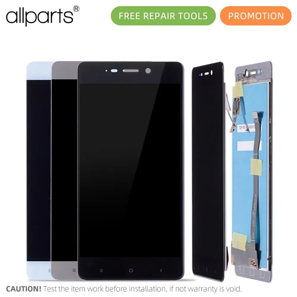 

5.0" 1280x720 Original Display For XIAOMI Redmi 4 LCD Touch Screen Replacement for Redmi 4 Display Black White Gold Replace
