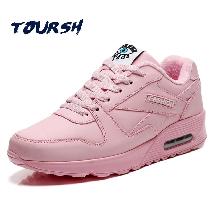TOURSH Krasovki женские зимние кроссовки для женщин Zapatillas Deportivas Para Mujer Большие