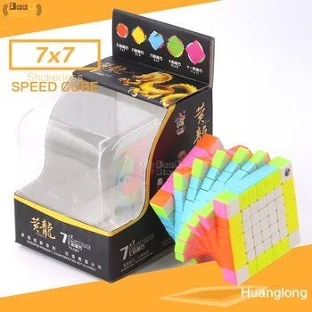 

Yuxin Zhisheng Huanglong 7x7x7 7Layers Cube Speed 7x7 Puzzle Stickerless For Proffresional Player For Learning Education Toy